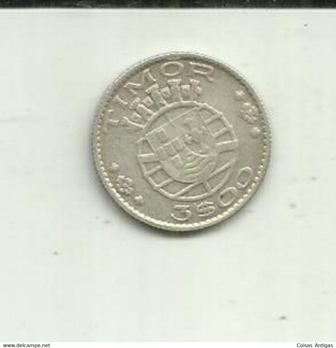 S-3 Escudos 1958 Timor Silver - Timor