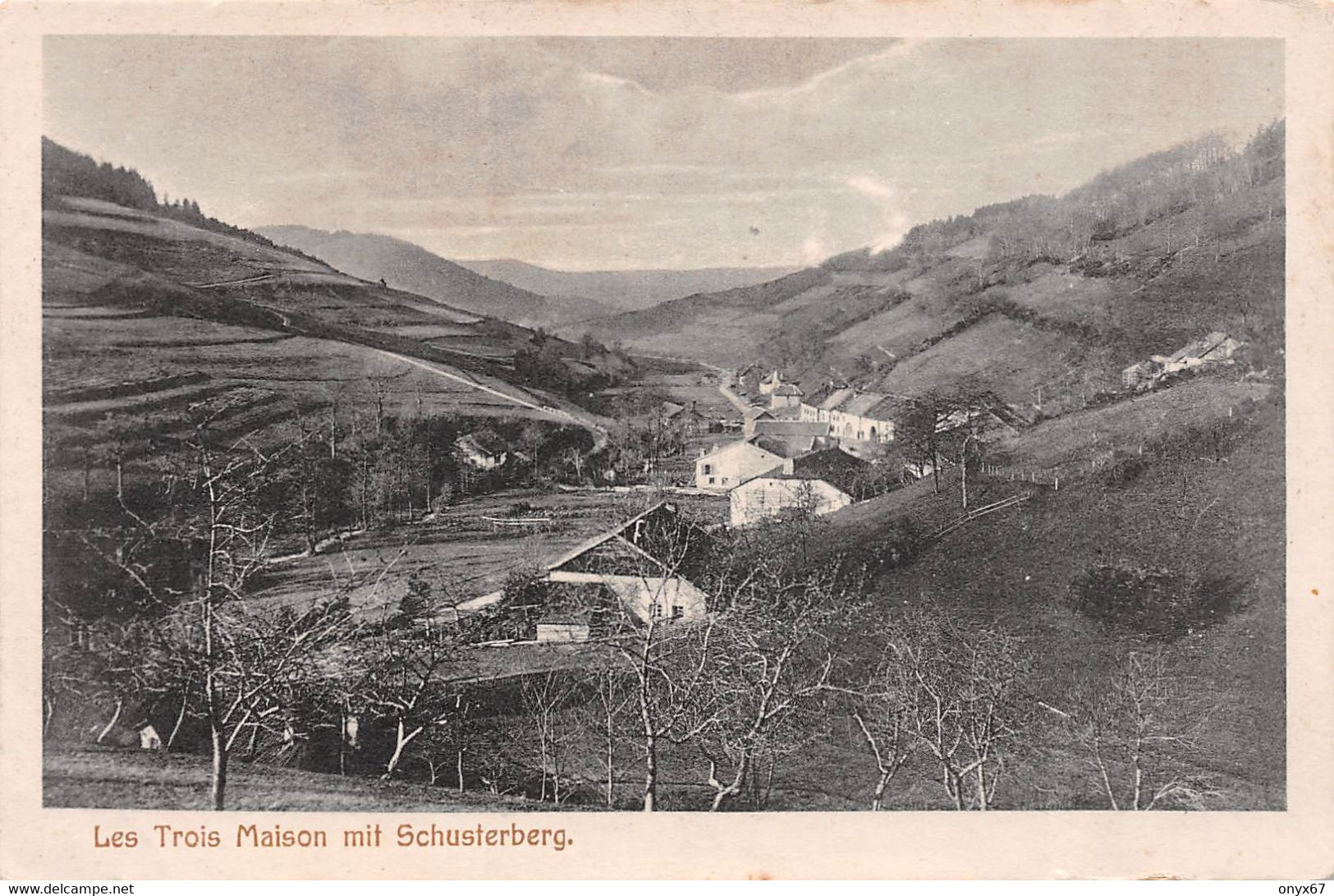 Trois Maisons-La Parriée-environs De Lusse-88-Vosges- Vue Sur La Vallée - Autres & Non Classés