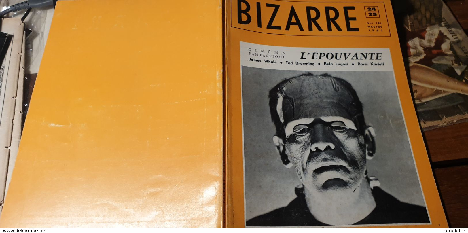 BIRARRE /CINEMA EPOUVANTE /JAMES WHALE TOD BROWNING BELA LUGOSI BORIS KARLOFF /JEAN CLAUDE ROMER /JEAN BOULLET - Other & Unclassified