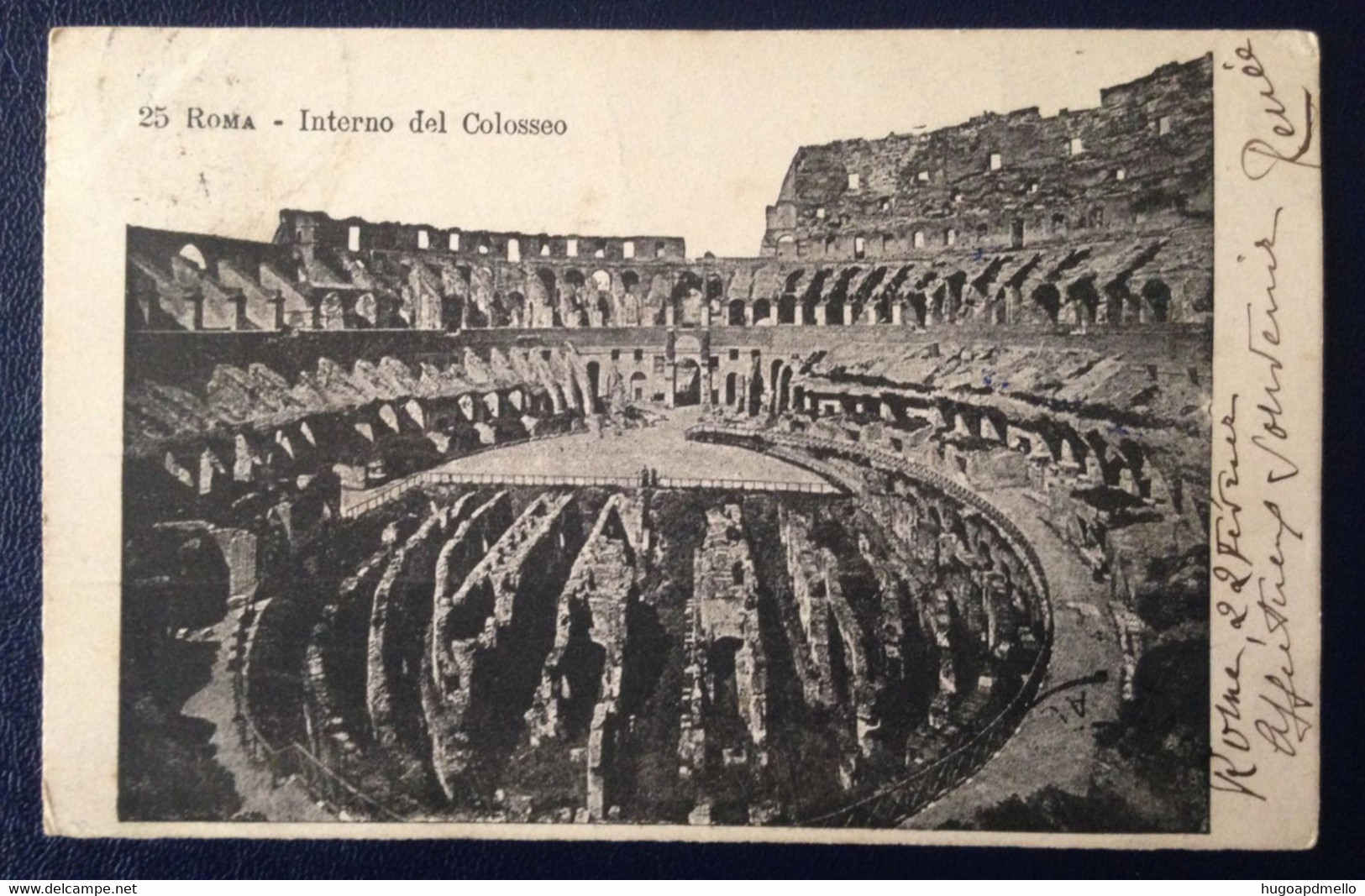 Italy, Circulated Postcard To France, « ROME », 1904 - Parks & Gärten