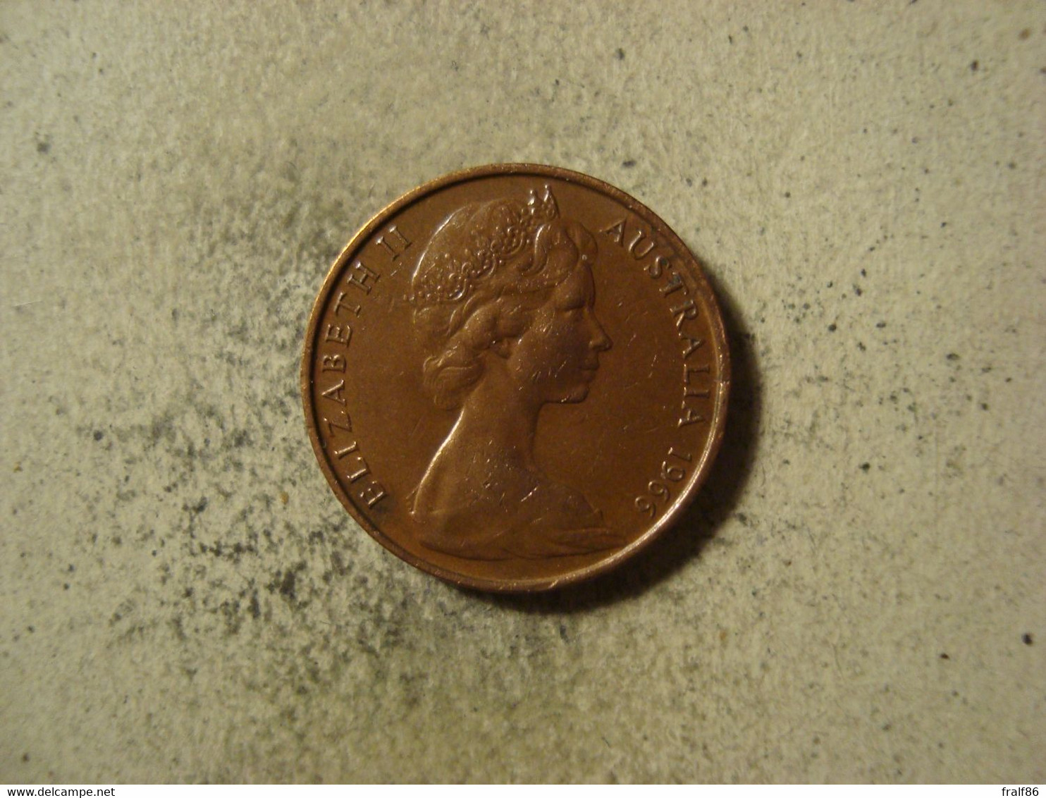 MONNAIE AUSTRALIE 2 CENTS 1966 - 2 Cents