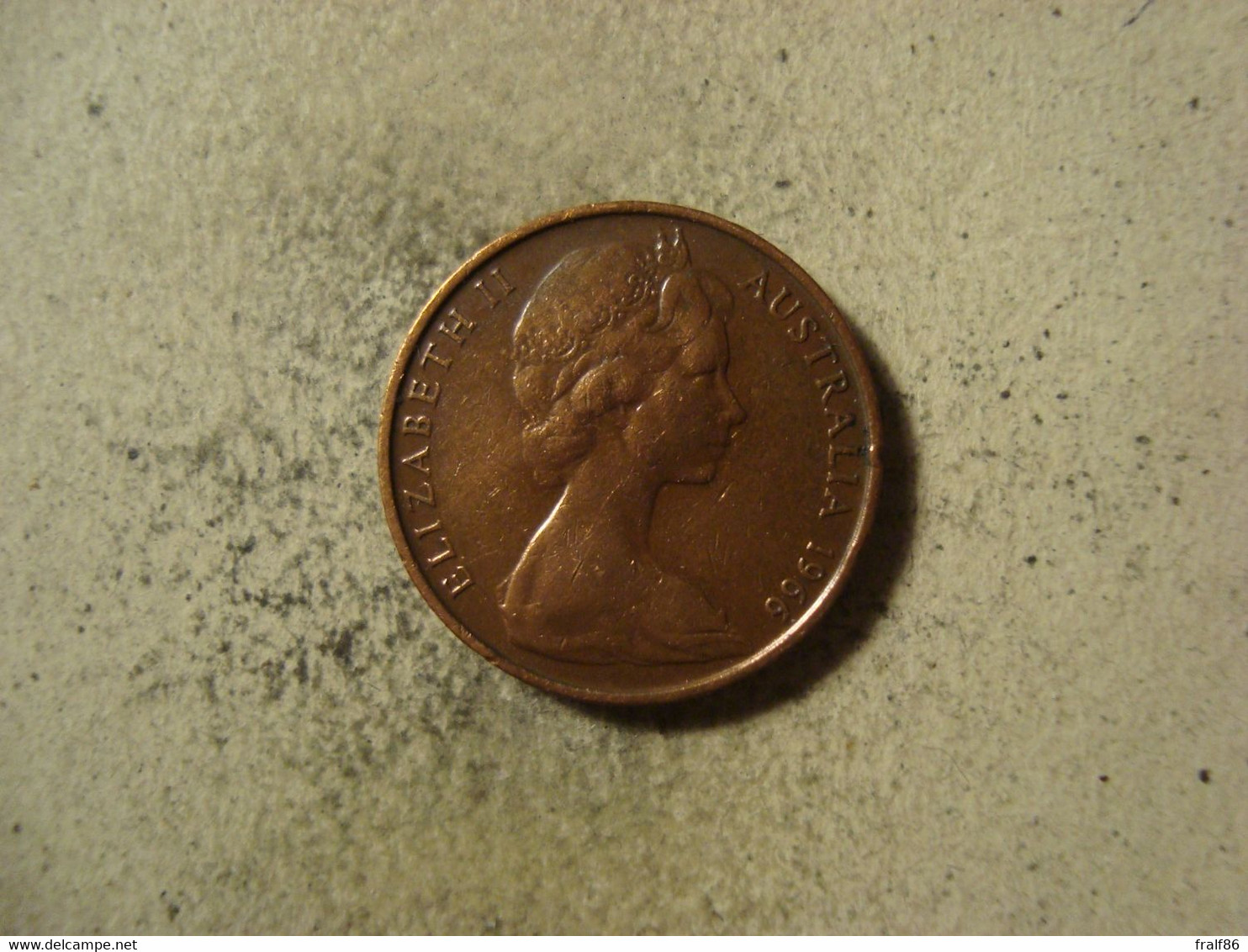 MONNAIE AUSTRALIE 2 CENTS 1966 - 2 Cents