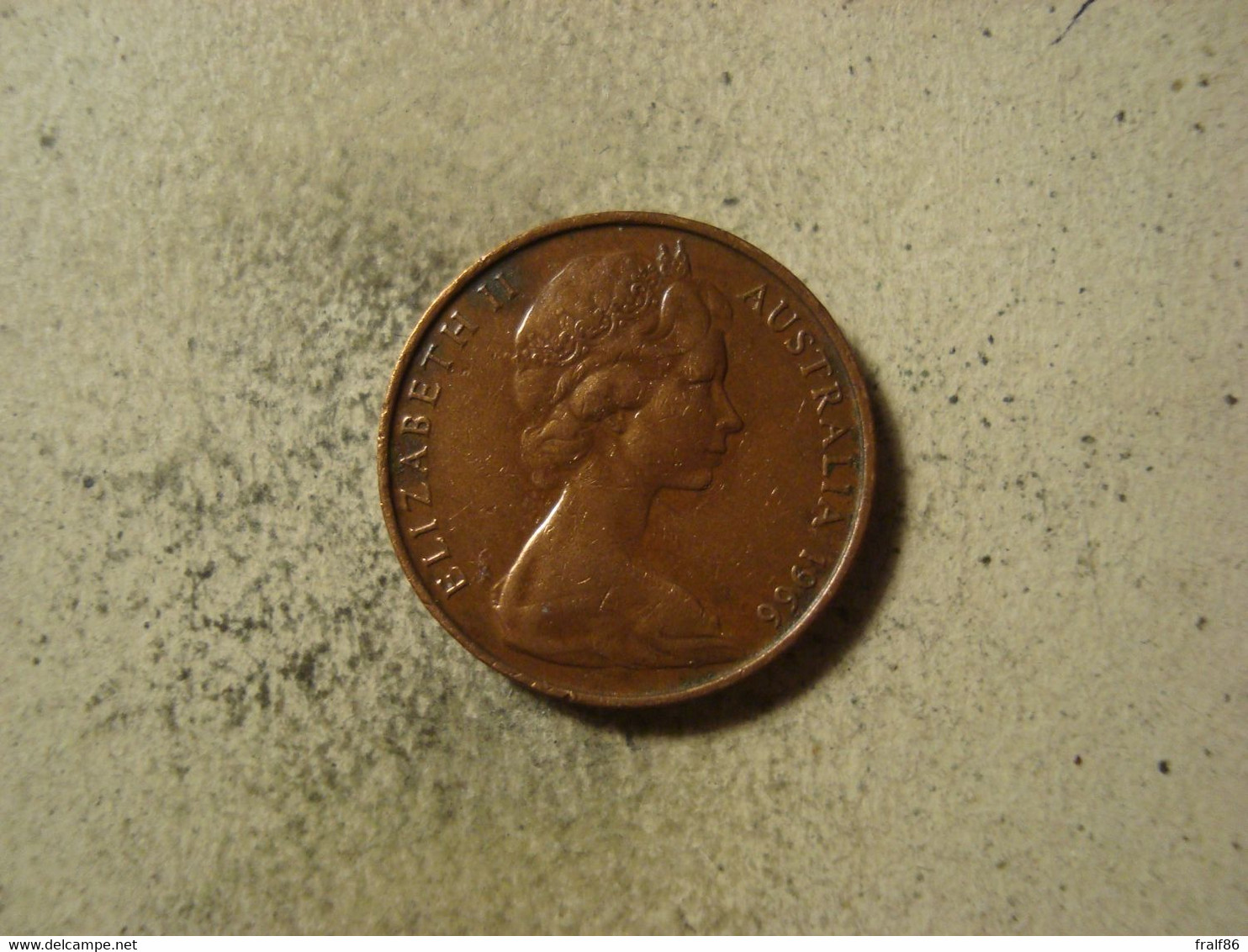 MONNAIE AUSTRALIE 2 CENTS 1966 - 2 Cents