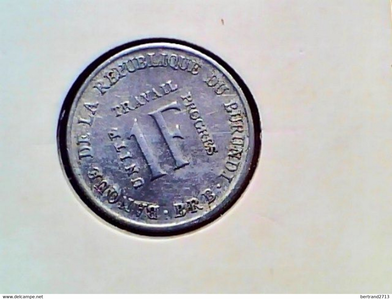 Burundi 1 Franc 1970 KM 18 - Burundi