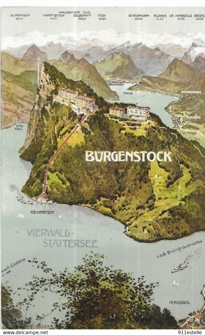 Suisse  BURGENSTOCK  . VIERWALD STATTERSEE - Andere & Zonder Classificatie