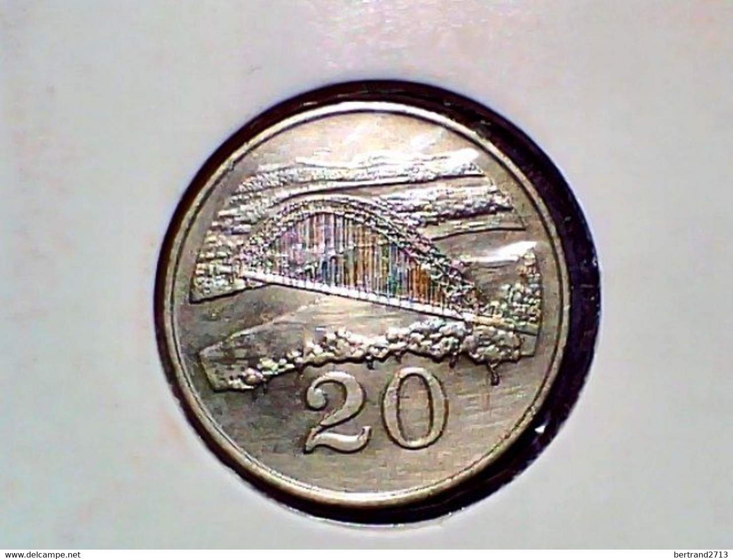 Zimbabwe 20 Cents 1989 KM 4 - Zimbabwe