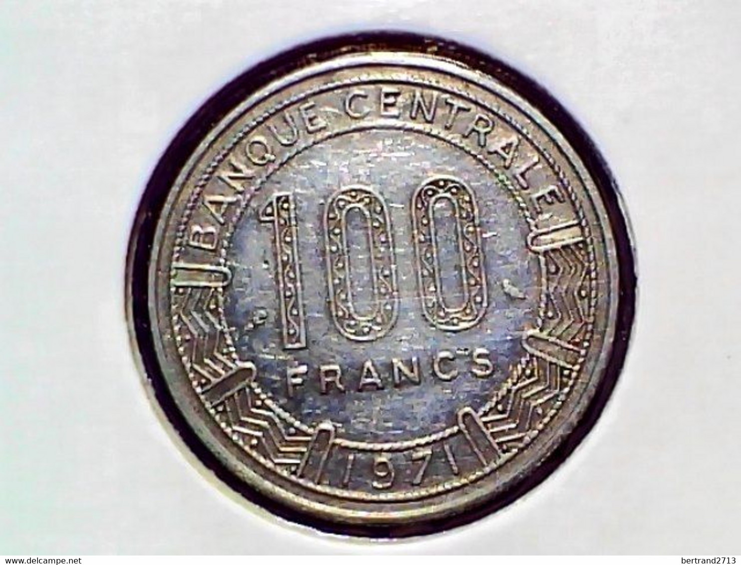 Congo Republic 100 Francs 1971 KM 1 - Congo (Repubblica 1960)