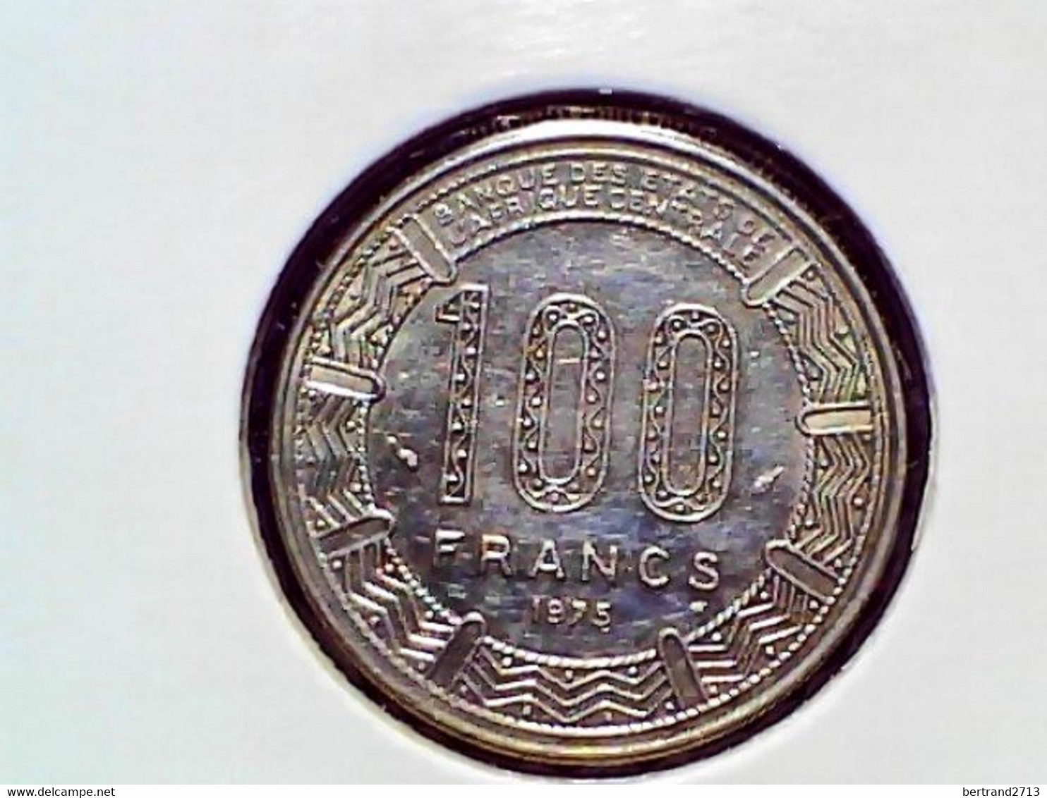 Congo Republic 100 Francs 1975 KM 2 - Congo (Repubblica 1960)