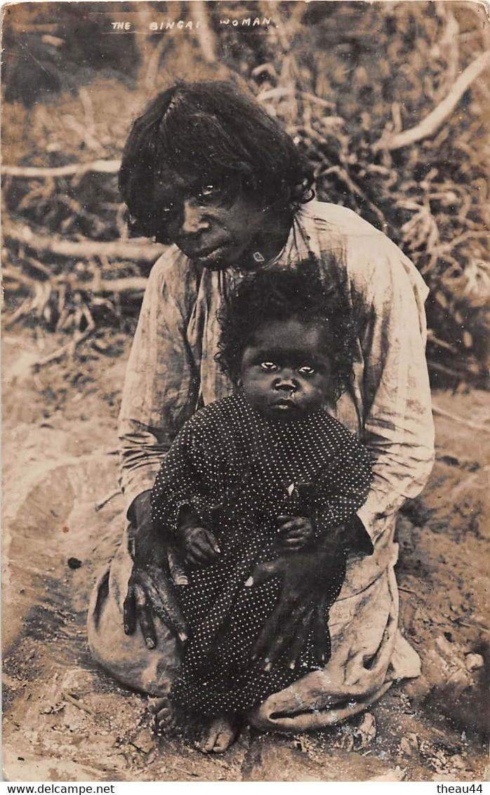¤¤  -   SINGAPOUR   -   Carte-Photo   -  The Bingai Woman  -  Une Femme Avec Son Enfant      -  ¤¤ - Singapour
