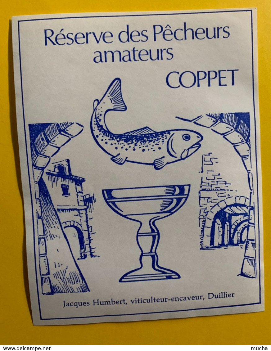 17527 - Réserve Des Pêcheurs Amateurs Coppet Jacques Humbert Duillier - Vissen