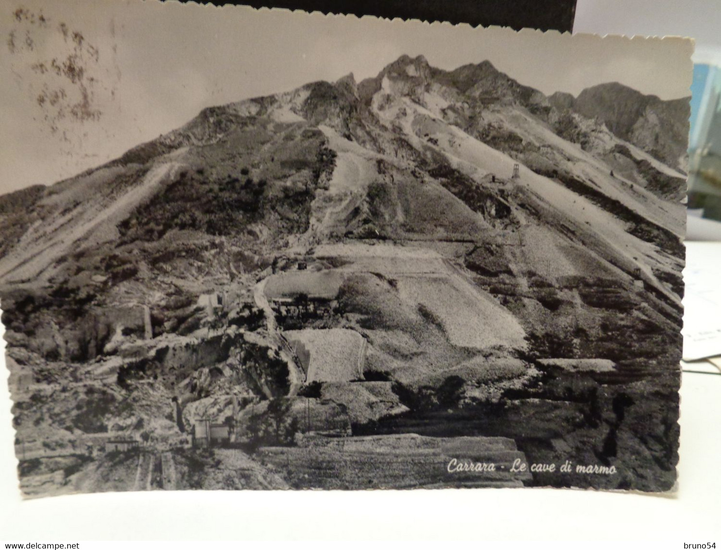 Cartolina  Carrara Le Cave Di Marmo  1959 - Carrara