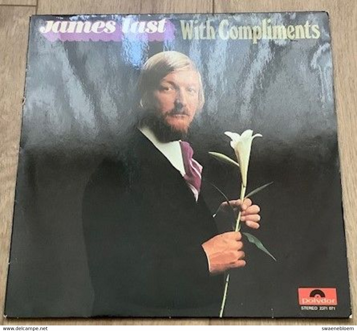 LP.- JAMES LAST. WITH COMPLIMENTS. - Dance, Techno & House