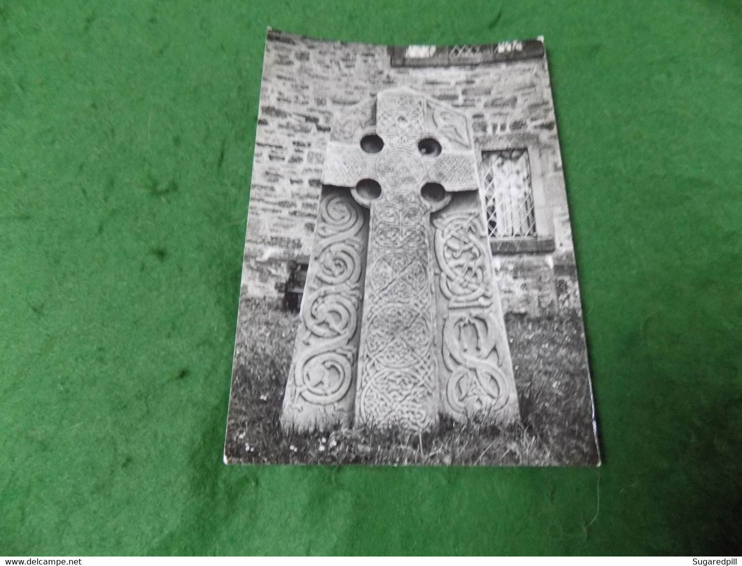 VINTAGE SCOTLAND: Aberlemno Church Sculptured Stone B&w Ministry Of Works - Angus