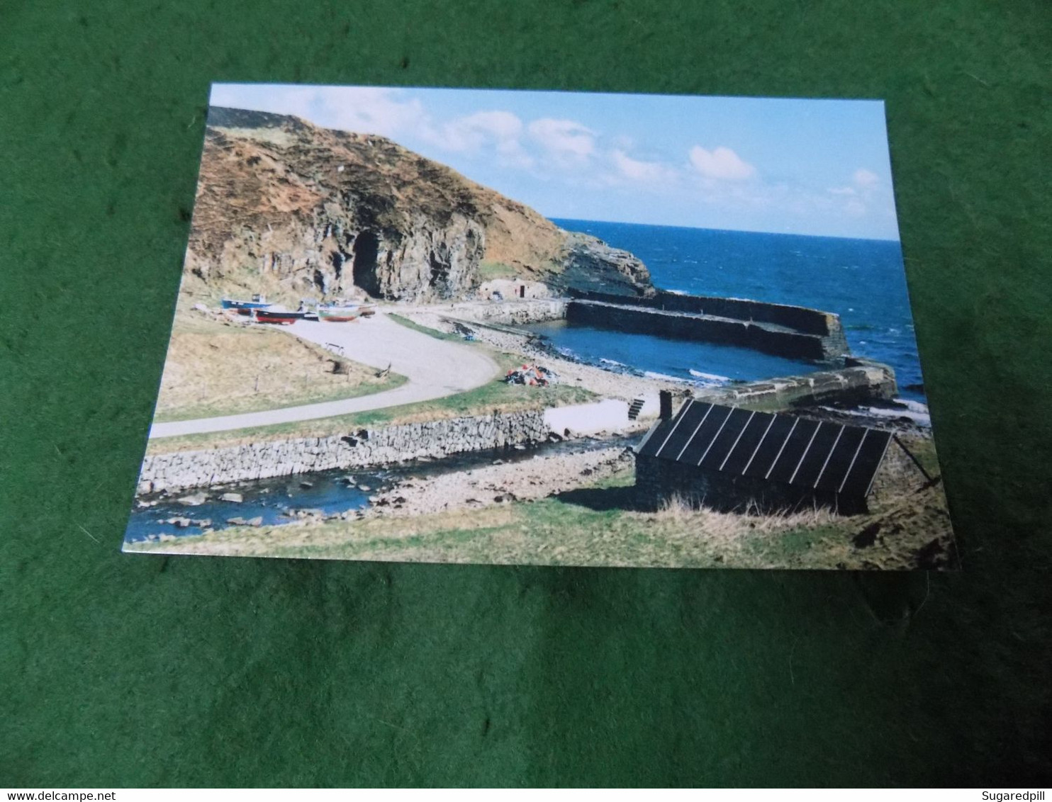 VINTAGE SCOTLAND: Caithness Latheronwheel Harbour Colour Tatt - Caithness