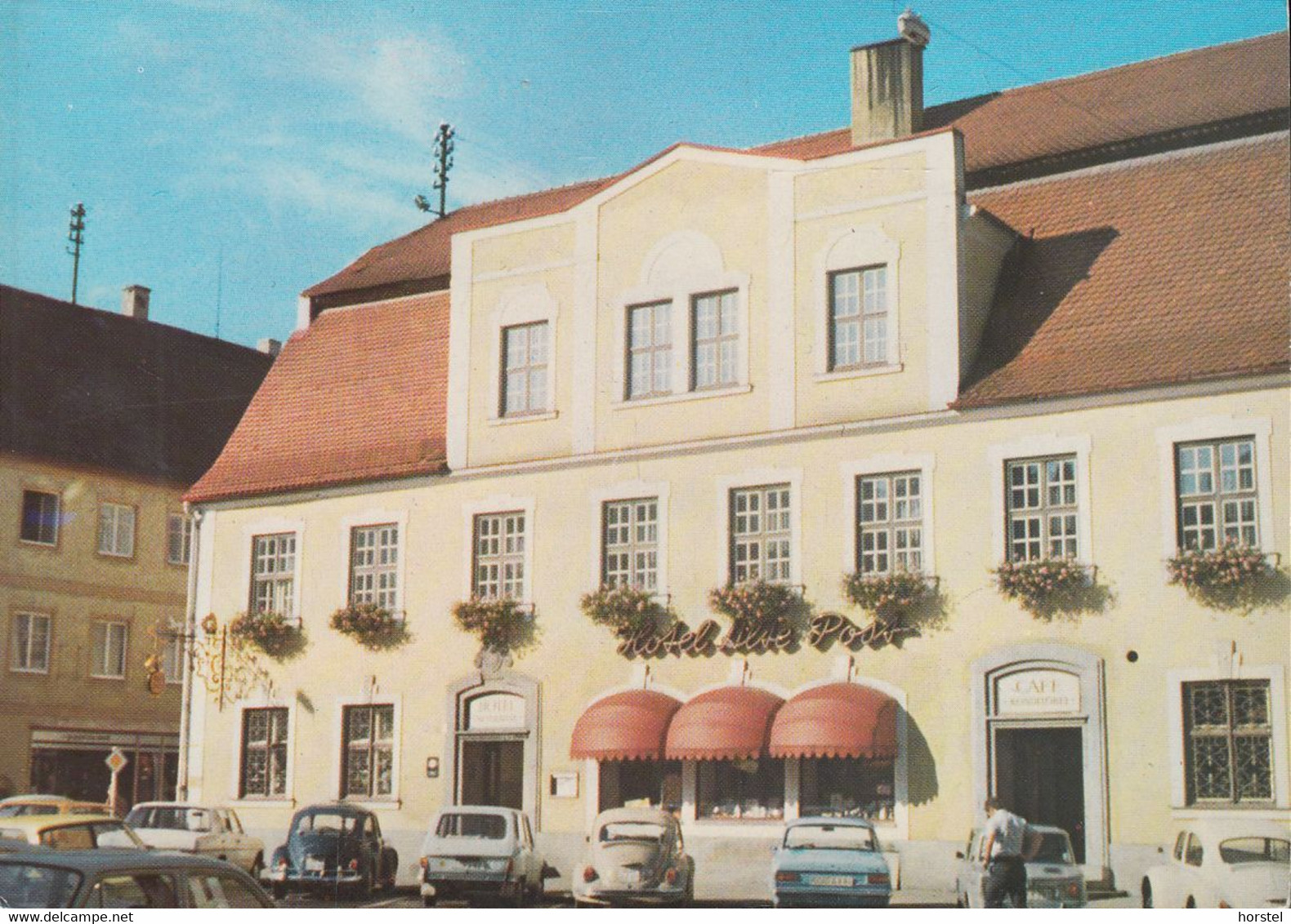 D-86956 Schongau - Lech - Marienplatz - Hotel Alte Post - Cars - VW Käfer - Renault - Mercedes - Kaufbeuren