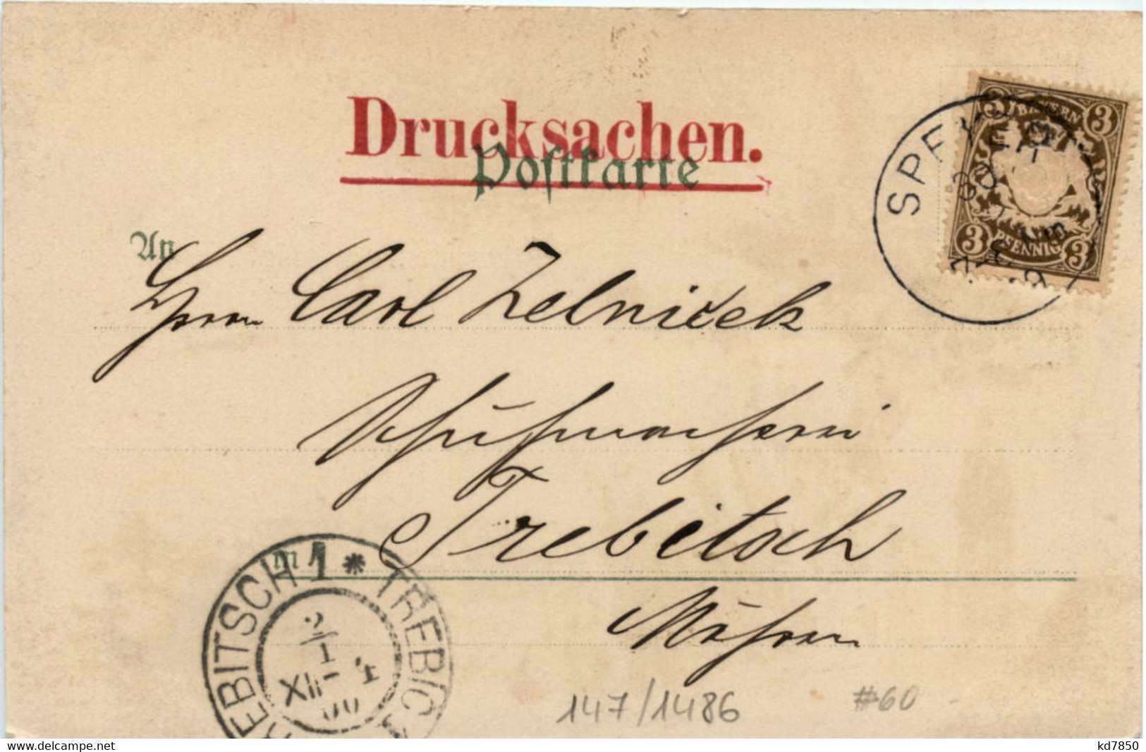Gruss Aus Speyer 1900 - Litho - Speyer