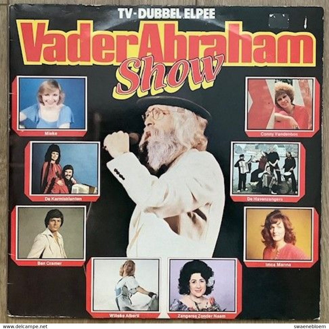 LP.- TV - DUBBEL ELPEE. VADER ABRAHAM SHOW. - Autres - Musique Néerlandaise