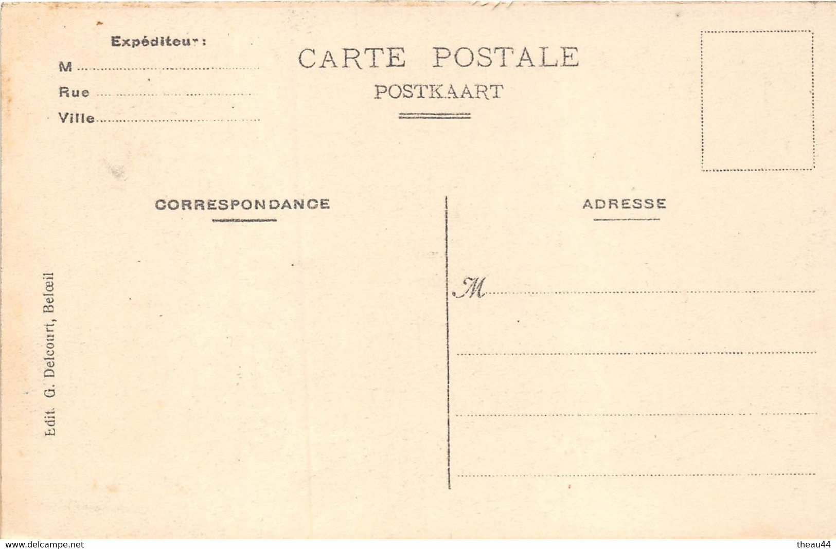 ¤¤  -  BELGIQUE   -  BELOEIL   -  Lot De 4 Cartes   -  Le Chateau    -  Cartes Décollées  -   ¤¤ - Beloeil