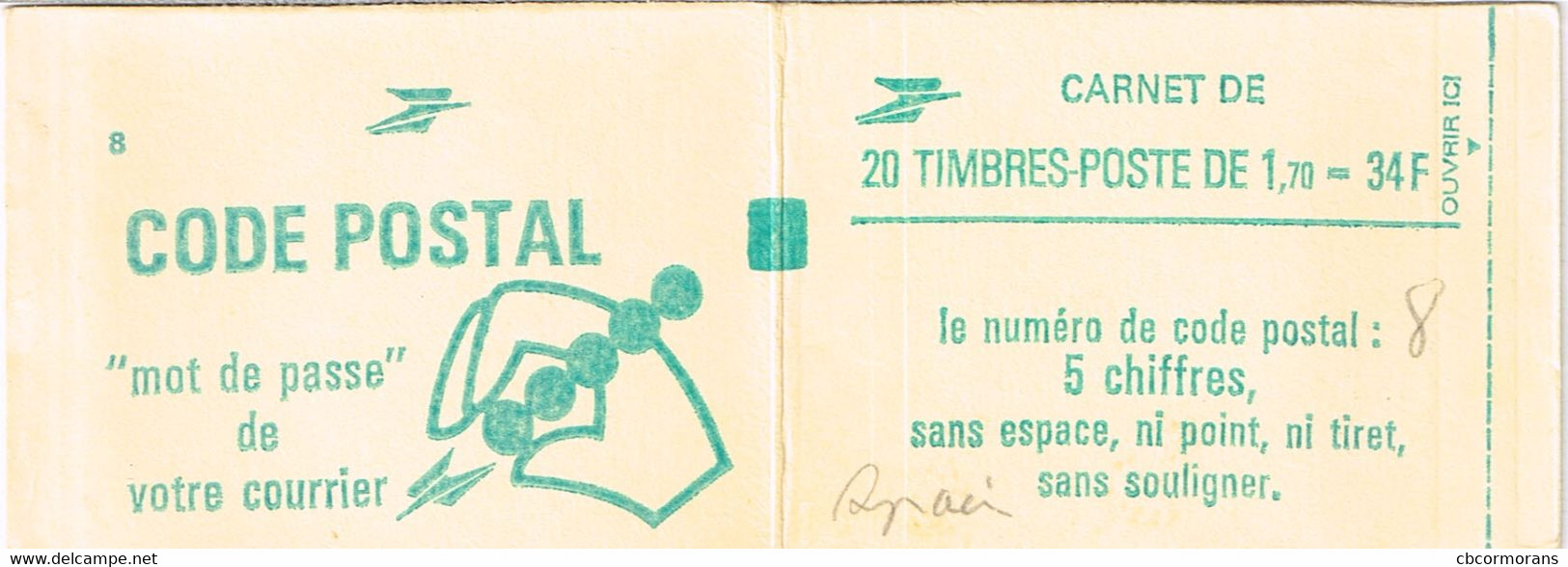 2318 C1 20 Timbres Liberté à 1,70 Vert Gomme Métro Ouvert Repère + No 50721  90 - Autres & Non Classés