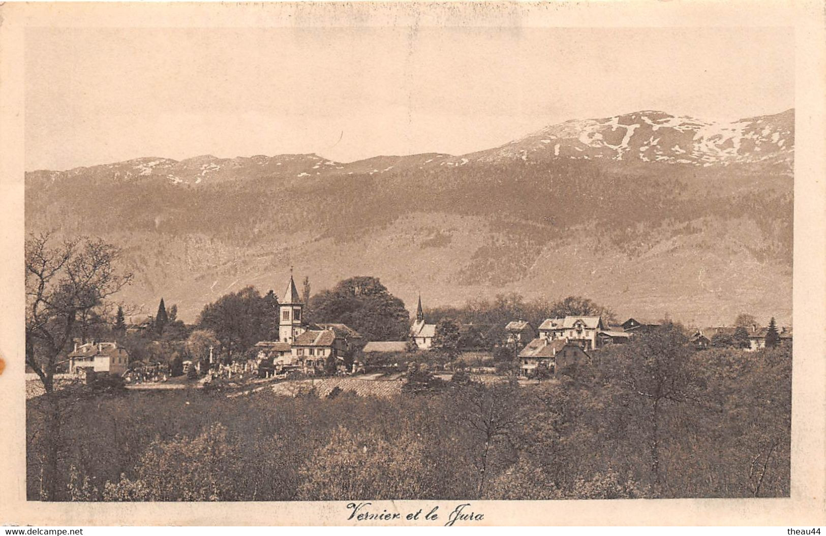 ¤¤  -  SUISSE   -   VERNIER Et Le Jura    -  Carte Décollée     -   ¤¤ - Vernier