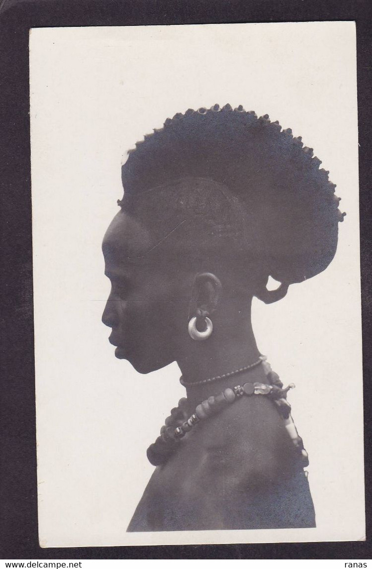 CPA Lattes Photographe Guinée Type Ethnic Non Circulé - Guinea