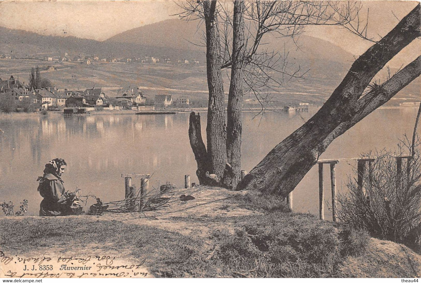 SUISSE  -  AUVERNIER     - Carte Décollée - Auvernier