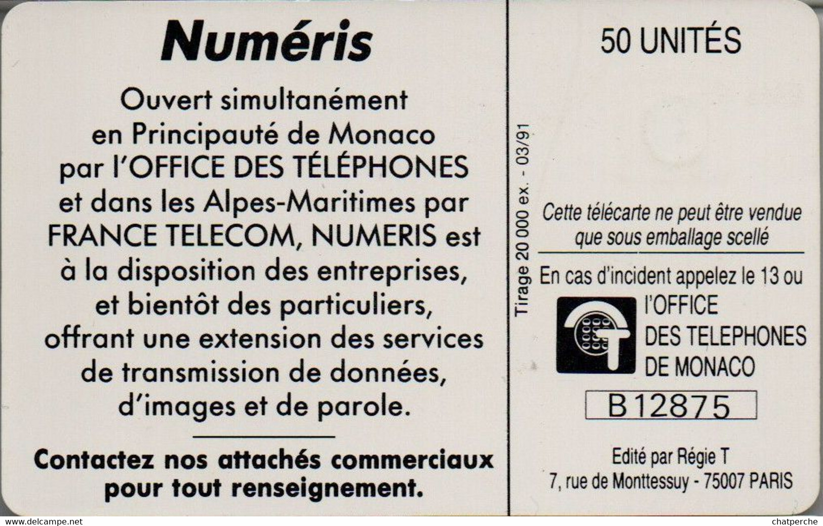 TÉLÉCARTE PHONECARD MONACO OFFICE DES TÉLÉPHONES NUMERIS COMMUNIQUER ATHLÉTISME COURSE RELAIS 50 UNITÉS UTILISÉE - Monaco