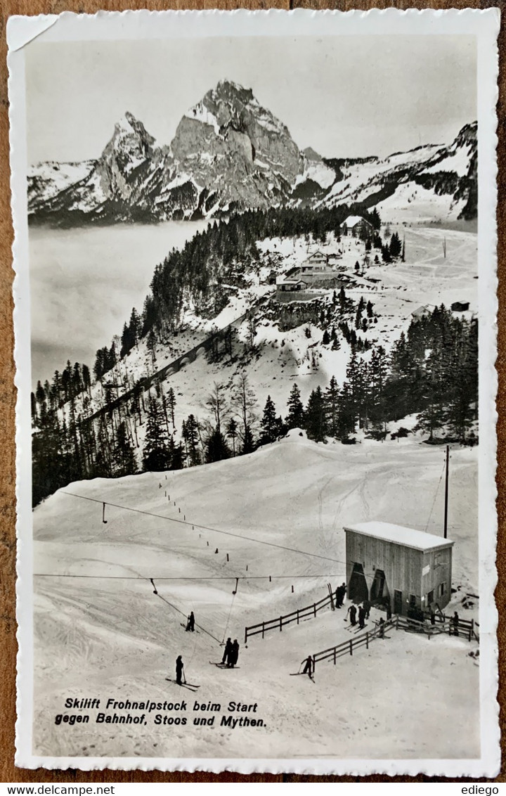 STOOS: SKILIFT FROHNALPSTOCK BEIM START GEGEN BAHNOF - Other & Unclassified