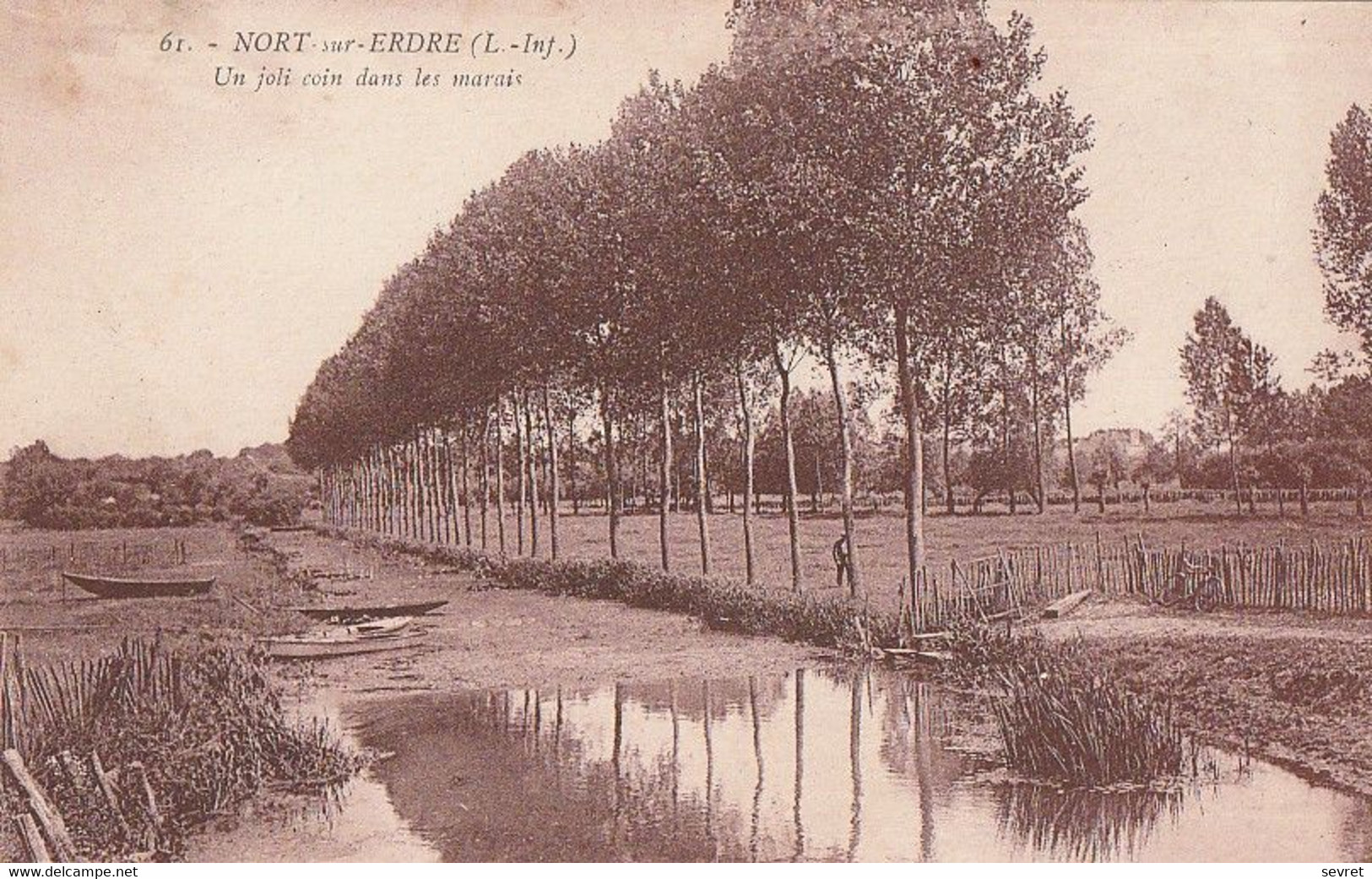 NORT-SUR-EDRE. - Un Joli Coin Dans Les Marais - Nort Sur Erdre