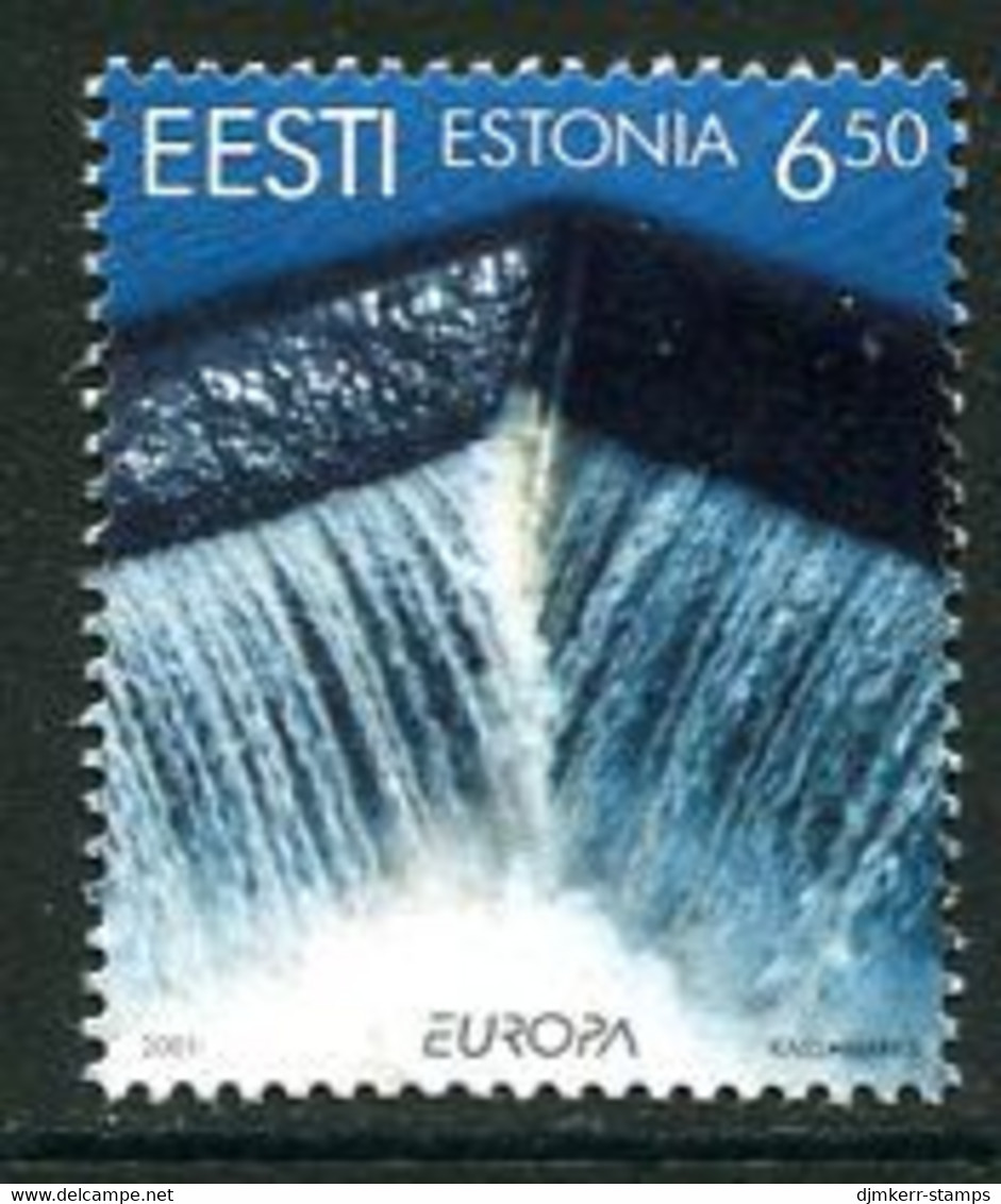 ESTONIA 2001 Europa: Water Resources   MNH / **.  Michel 399 - Estonia