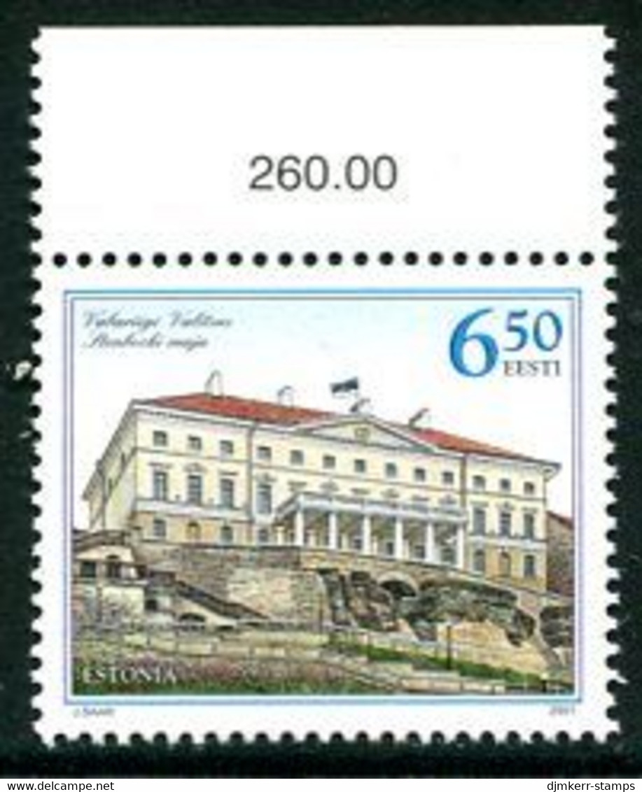 ESTONIA 2001 Stenbock Palace,   MNH / **.  Michel 393 - Estonie