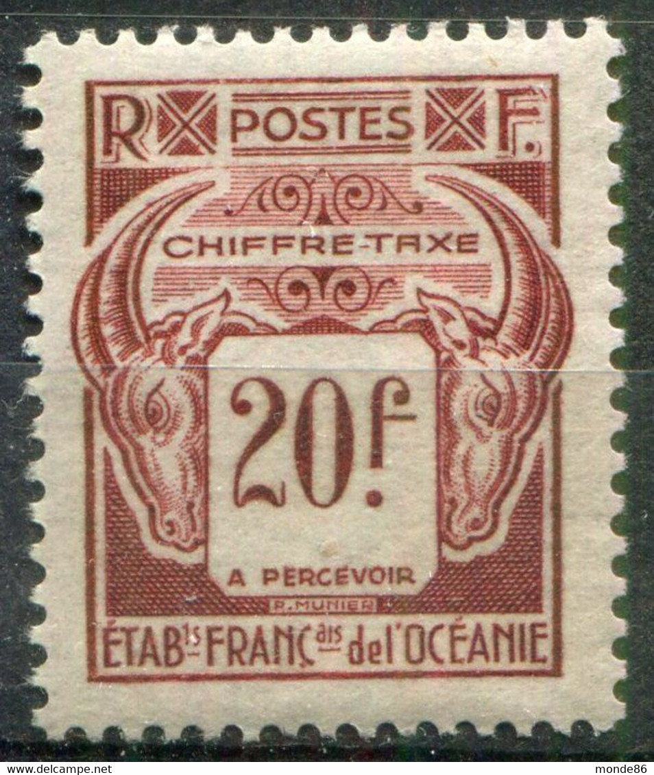 OCÉANIE - Y&T Taxe N° 27 * - Timbres-taxe