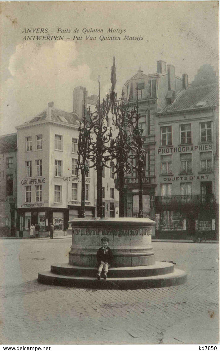 Anvers - Puits De Quinten Matsys - Antwerpen