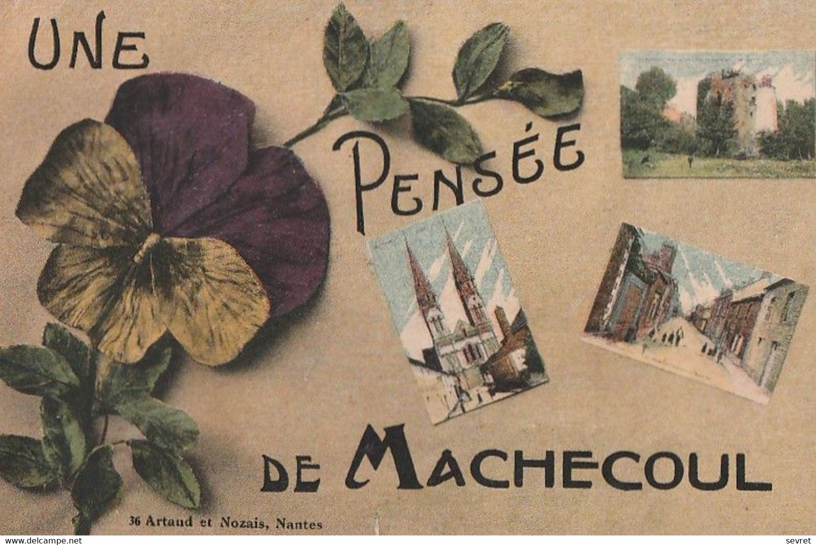 MACHECOUL. - Une Pensée De... - Machecoul