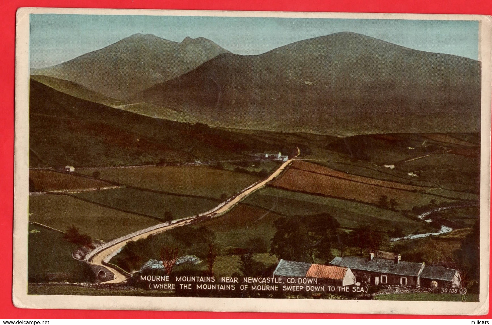 N IRELAND CO DOWN  NEWCASTLE  VIEW MOURNE MOUNTAINS - Down