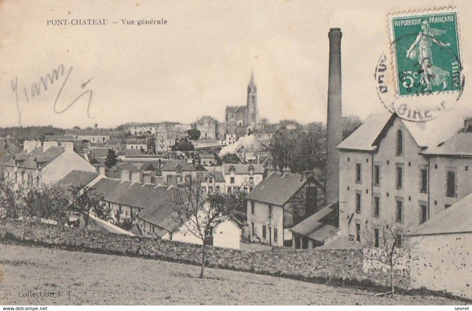 PONT-CHATEAU. - Vue Générale. CPA Pas Courante - Pontchâteau