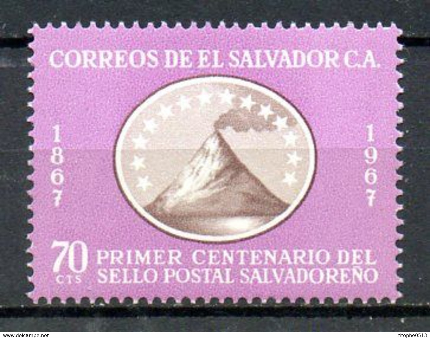 SALVADOR. N°723 De 1967. Volcan San Miguel. - Volcans