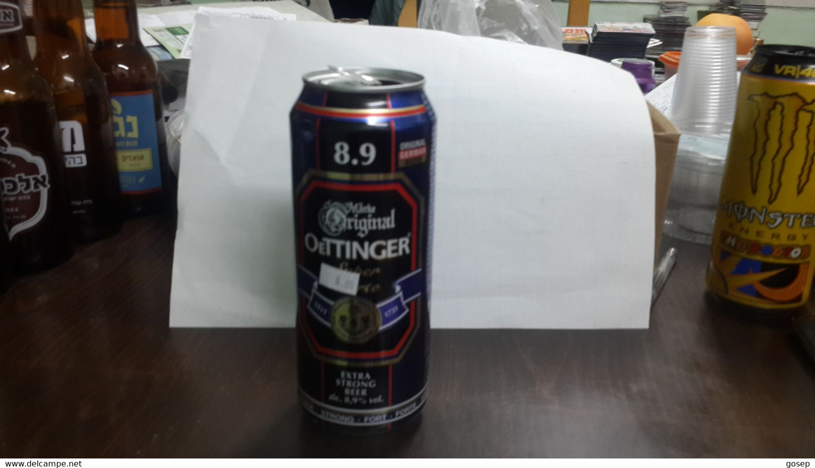 Germany-beer-oettinger Extra Strong Beer-(8.9%)-(500ml) - Dosen