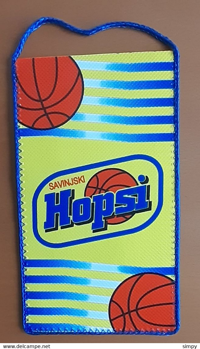 Pennant Basketball Club KK Savinjski Hopsi Slovenia 11x20cm - Bekleidung, Souvenirs Und Sonstige