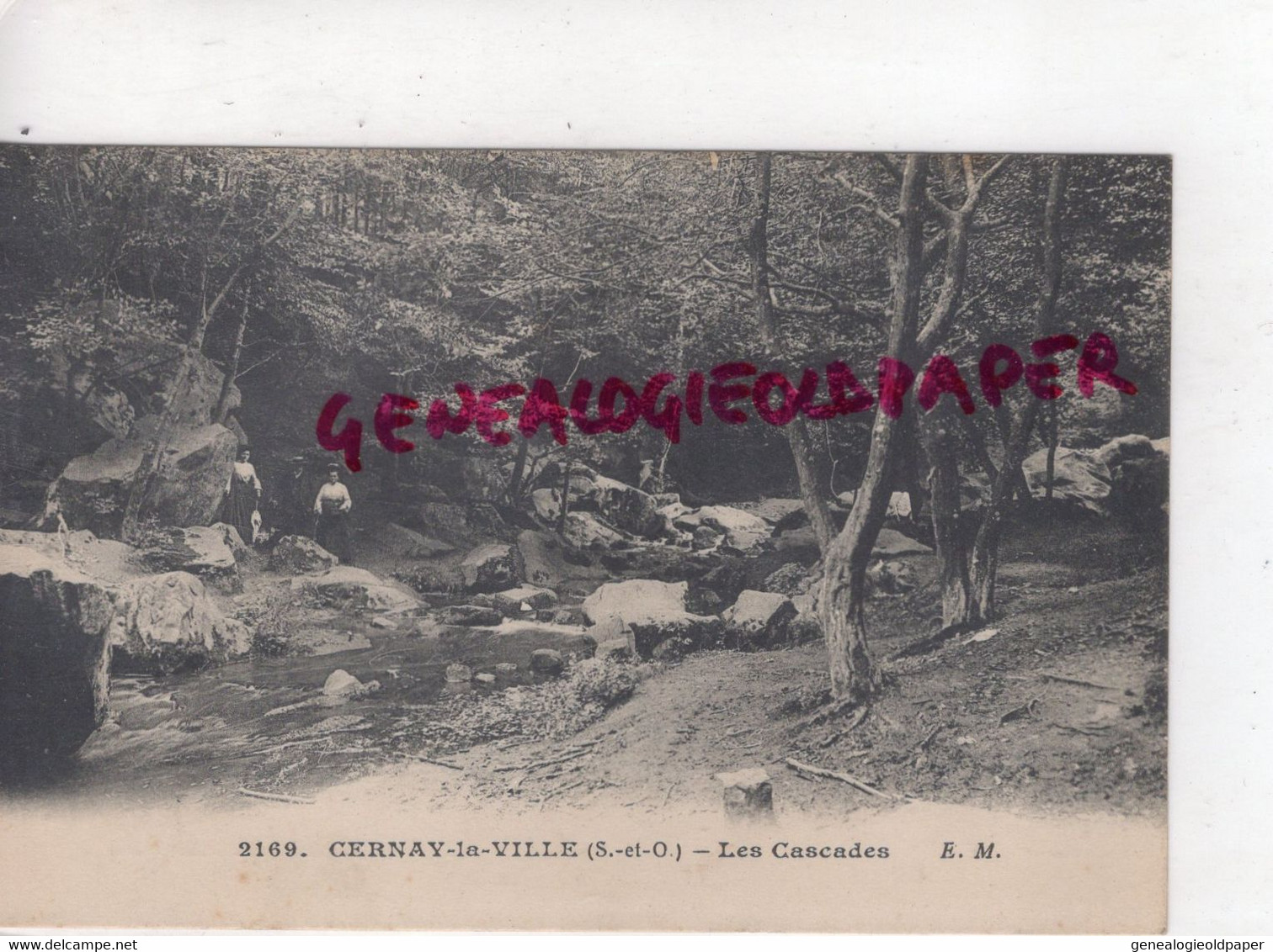 78-  CERNAY LA VILLE - VALLEE DE CHEVREUSE- LES CASCADES - Cernay-la-Ville