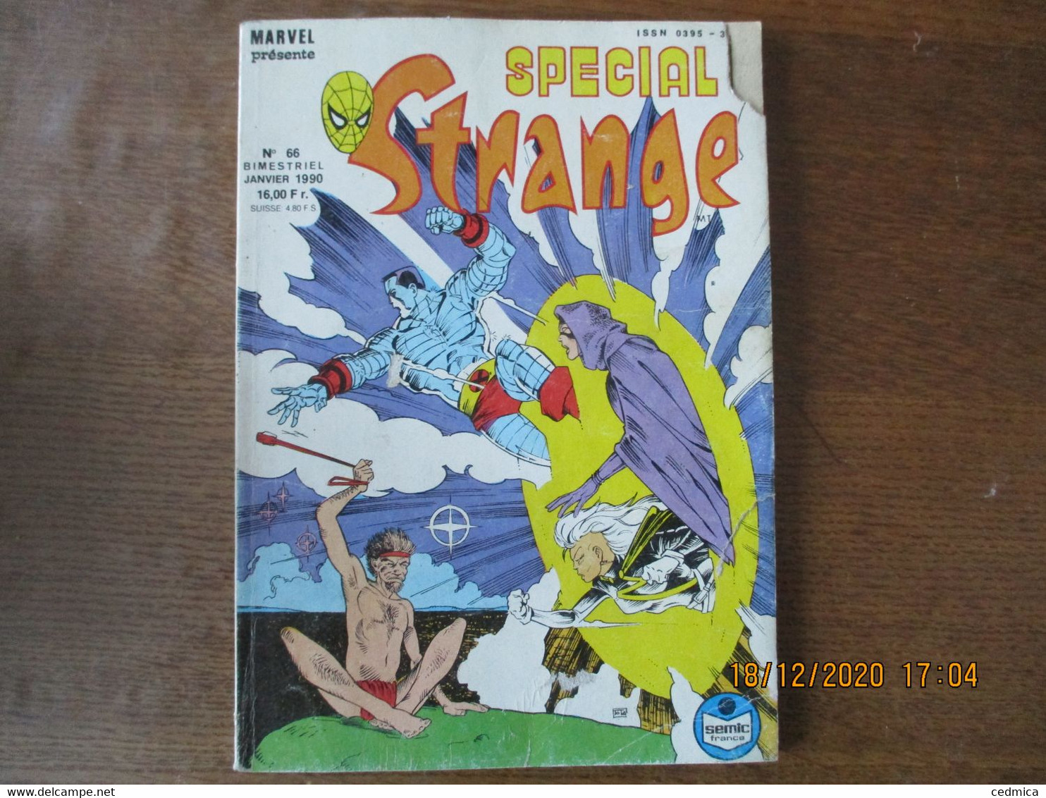 STRANGE SPECIAL N°66 BIMESTRIEL JANVIER 1990 - Strange