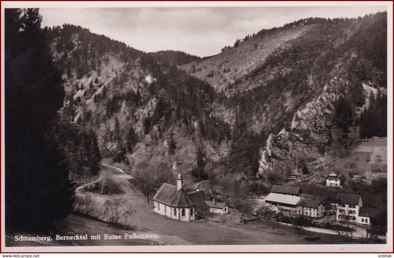 Schramberg * Bernecktal, Ruine Falkenstein, Felsen * Deutschland * AK3086 - Schramberg