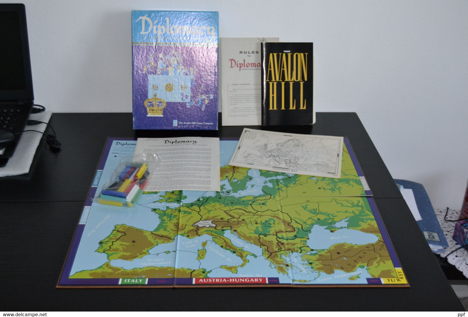 Rare Strategy Board Game "Diplomacy" Come In And See The Pictures. - Other & Unclassified