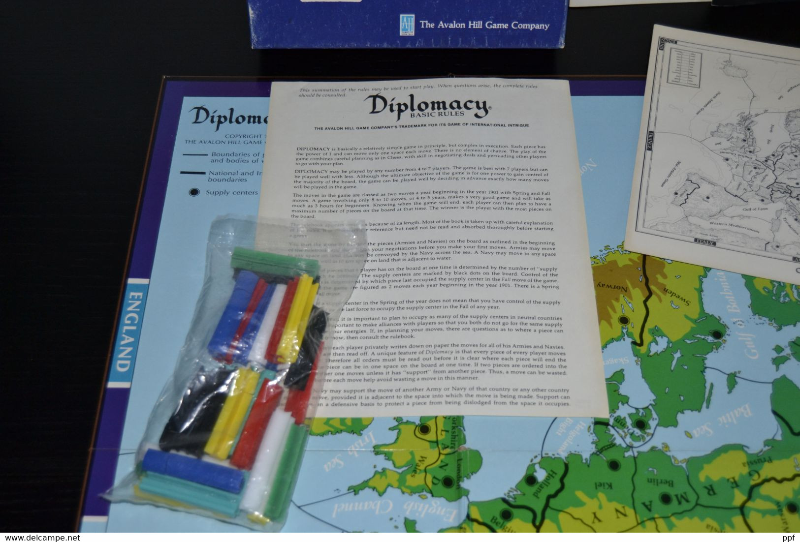 Rare Strategy Board Game "Diplomacy" Come In And See The Pictures. - Sonstige & Ohne Zuordnung