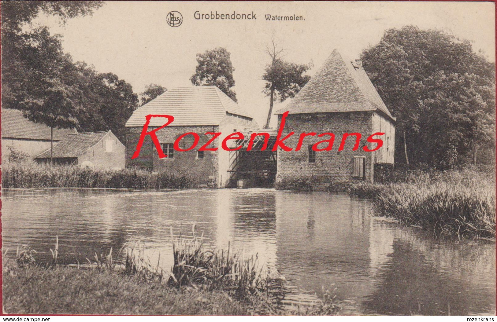 Grobbendonck Grobbendonk Watermolen Aan De Samenvloeiing Van De Kleine Nete En Aa (In Zeer Goede Staat) - Grobbendonk