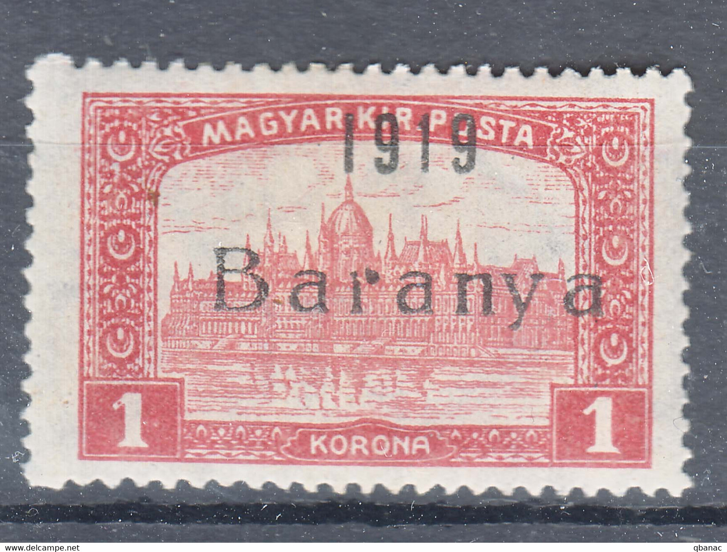 Hungary Baranya 1919 Mi#30 Mint Hinged - Baranya