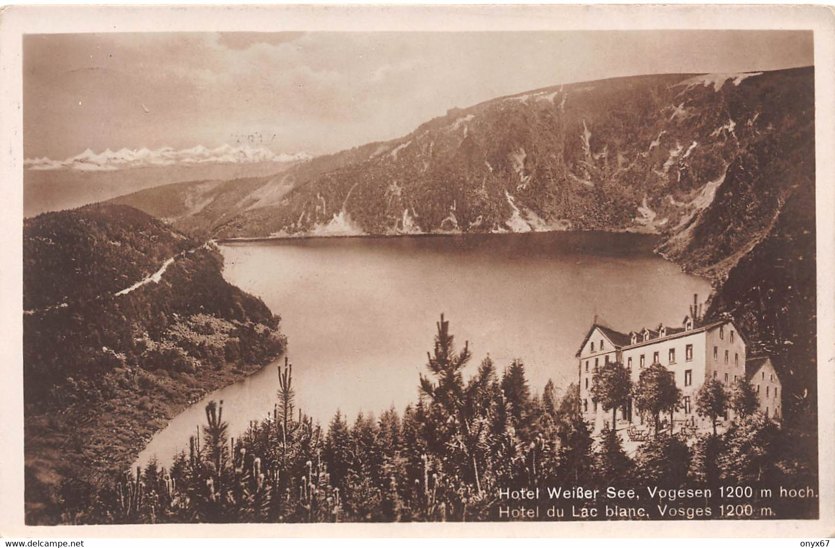 WEISSER SEE-Lac Blanc-Urbeis-Orbey-Vogesen Massif Vosges-68-Haut Rhin - Orbey