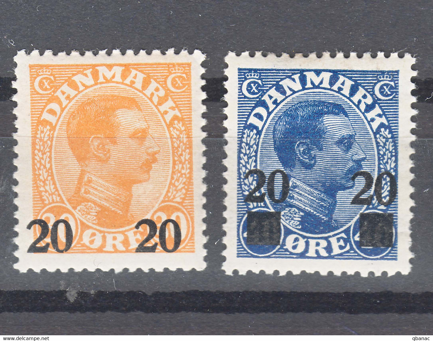 Denmark 1926 Mi#151-152 Mint Never Hinged - Unused Stamps
