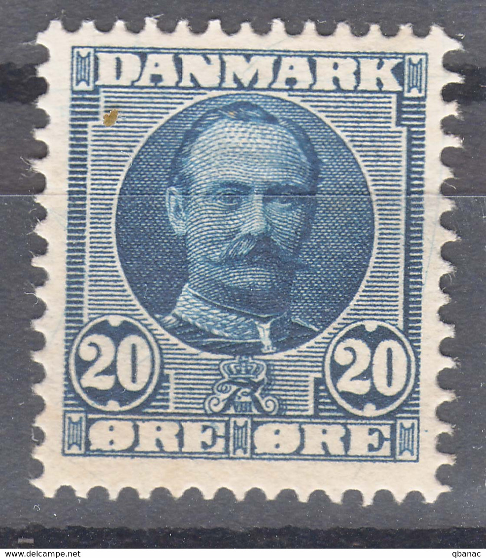 Denmark 1907 Mi#55 Mint Hinged - Neufs