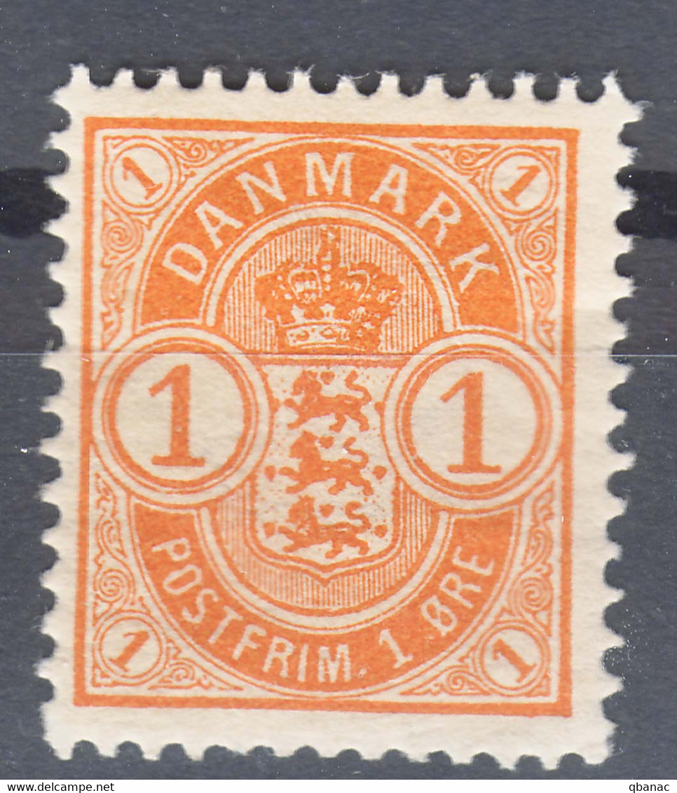 Denmark 1901 Mi#37 Mint Hinged - Unused Stamps